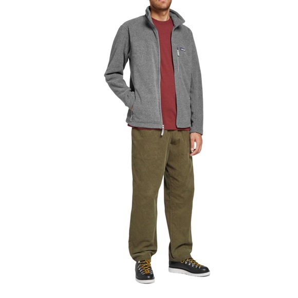 Patagonia Men's Nickel Classic Synchilla Full Zip Fleece Jacket In Gray Size: XL - Picture 15 of 15